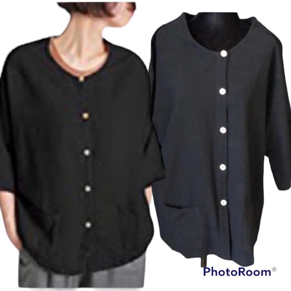 ECUPPER linen shirt size medium